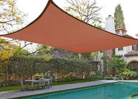 Rectangle Sand Sun Shade Patio Cover , Outdoor Shade Sails 10' X 13' 185GSM