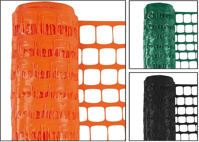 загородка снега сетки 80кс40мм высокопрочная, ограждать безопасности высокой видимости оранжевый пластиковый