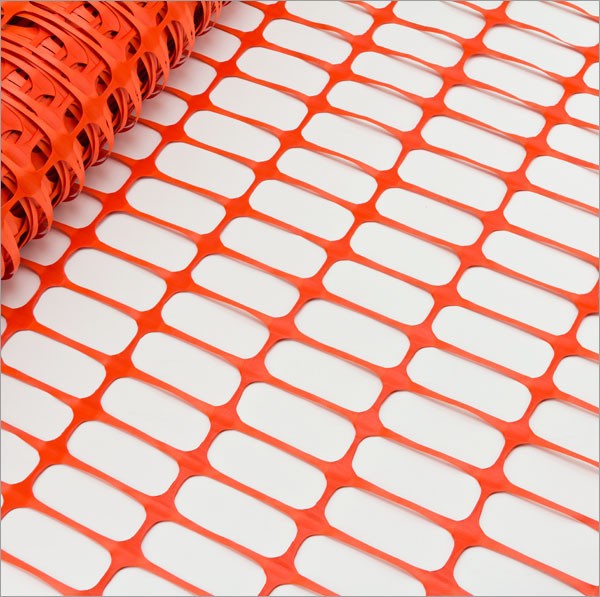 Барьер ХДПЭ девственницы пластиковый ограждая сетку на барьер 110*26мм конструкции предупреждающий