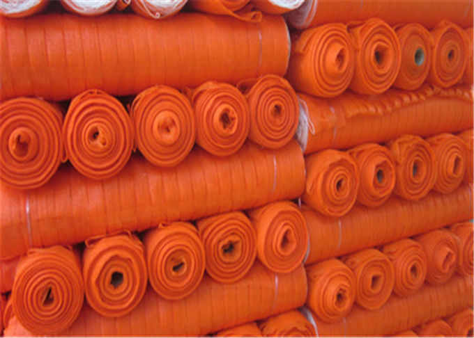 Промышленное портативное оранжевое пластиковое плетение загородки барьера сетки для открытых раскопок